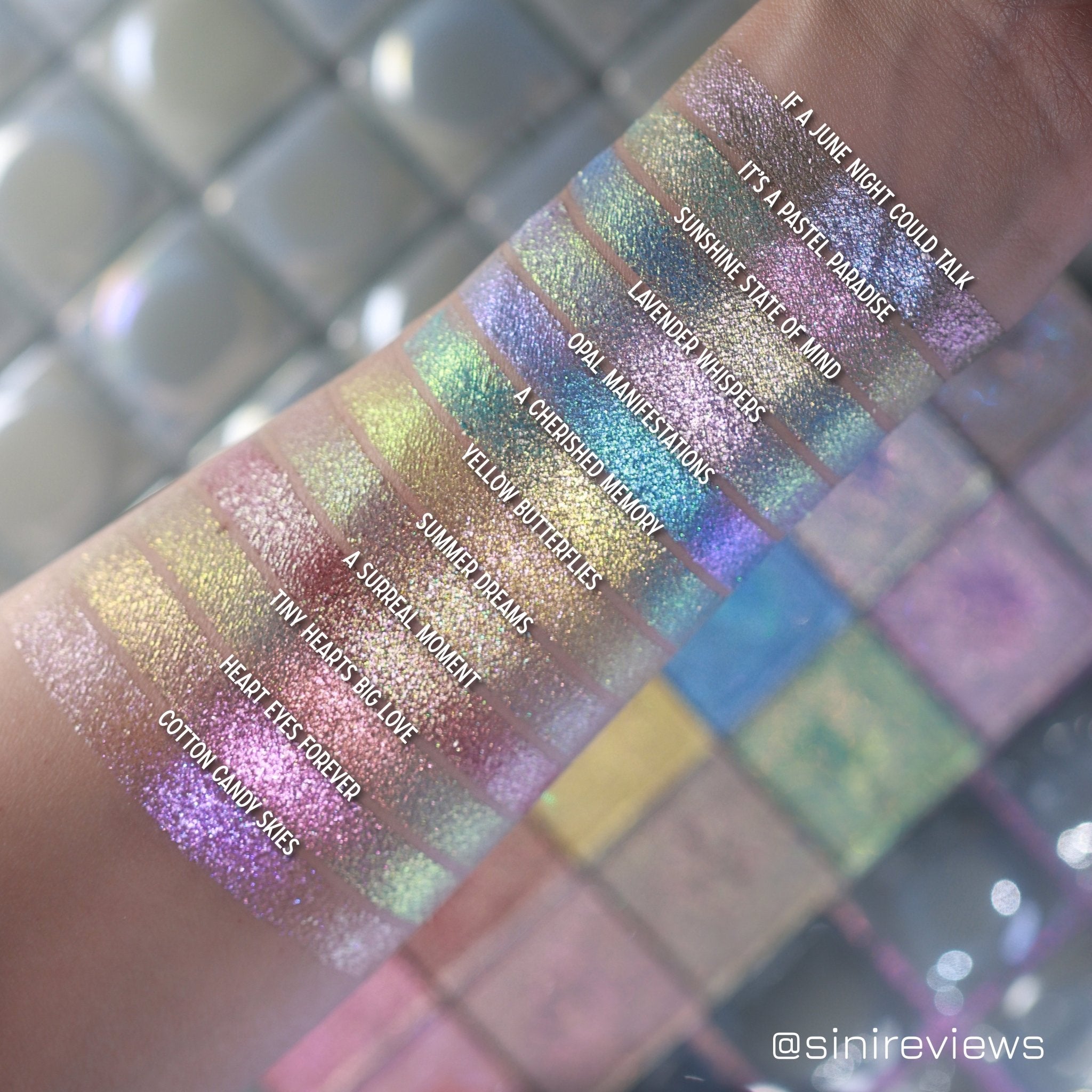 12 PAN COLOR ME MULTI 5 BUNDLE - SUMMER POOL PASTELS - TouchofGlamBeauty