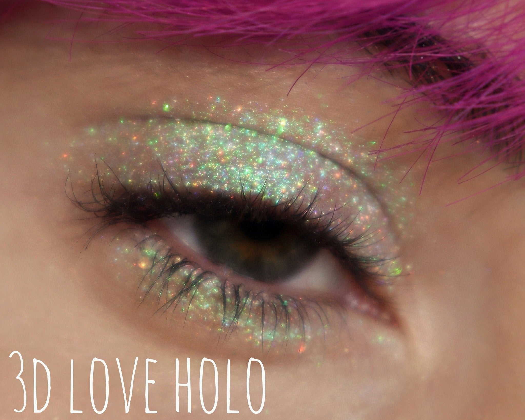 3D LOVE HOLO - TouchofGlamBeauty