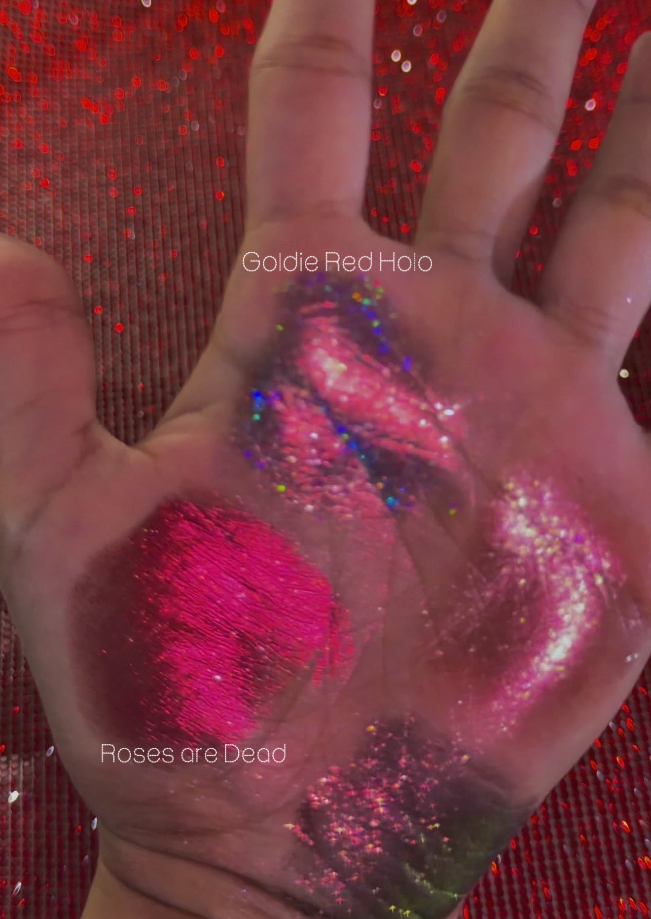GOLDIE RED HOLO