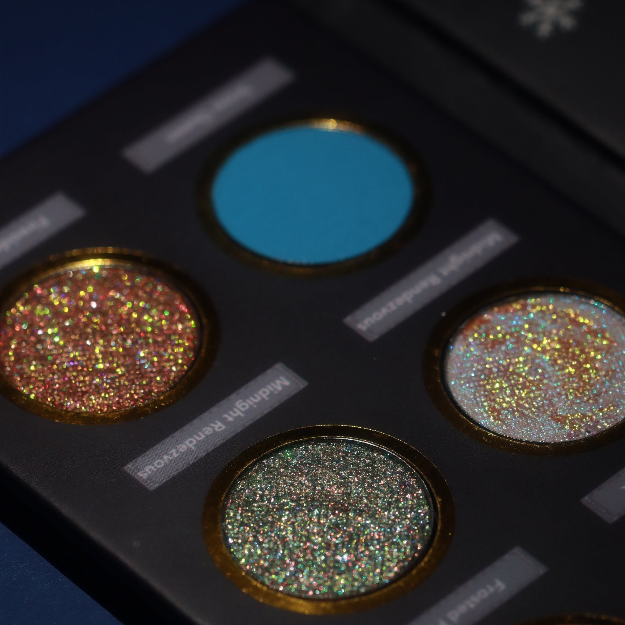 MIDNIGHT IN ASPEN PRESSED EYESHADOW PALETTE - TouchofGlamBeauty